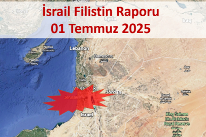 İsrail Filistin Çatışması Günlük Rapor 01 Temmuz 2025