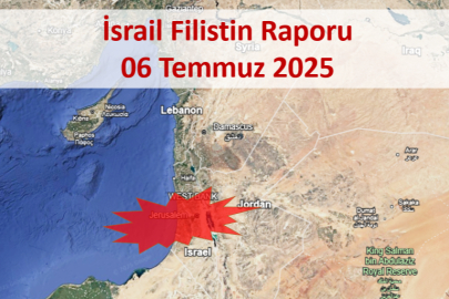 İsrail Filistin Çatışması Günlük Raporu 6 Temmuz 2025