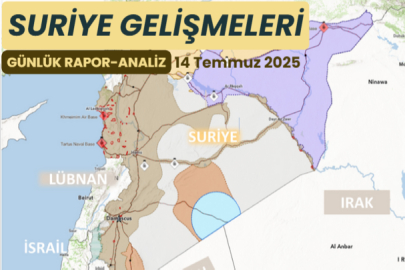 Suriye Gelişmeleri Günlük Rapor-Analiz 14 Temmuz 2025