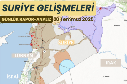 Suriye'de Son Durum 20 Temmuz 2025
